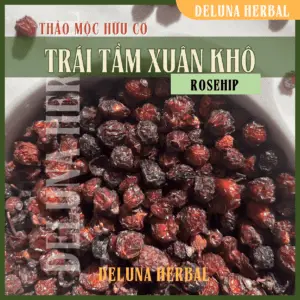 Trái Tầm Xuân (Rosehip) khô hữu cơ | Deluna Herbal