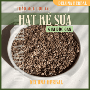 Hạt Kế Sữa (Milk Thistle) hữu cơ | Deluna Herbal