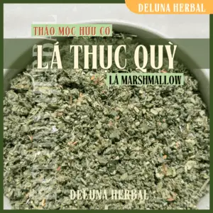 Lá Marshmallow (Lá Thục Quỳ) hữu cơ | Deluna Herbal